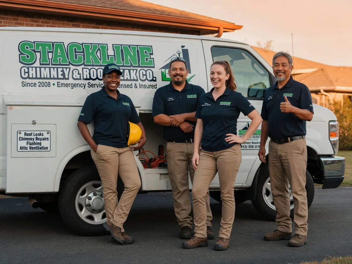 Chimney flashing repair company in Ponca City, OK